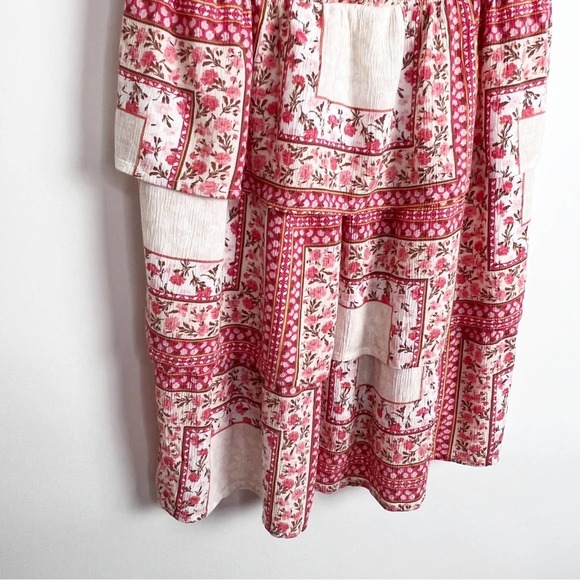 American Eagle Tie Shoulder Tunic Mini Dress Large - Picture 4 of 7